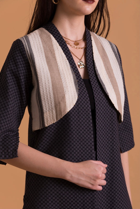 Jacqua dark grey set of 2