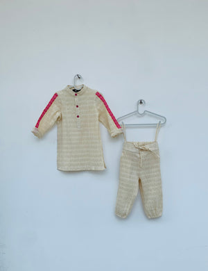 Cotton lycra kurta set Cotton lycra kurta set