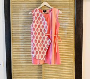 Side panelled tie-top Side panelled tie-top