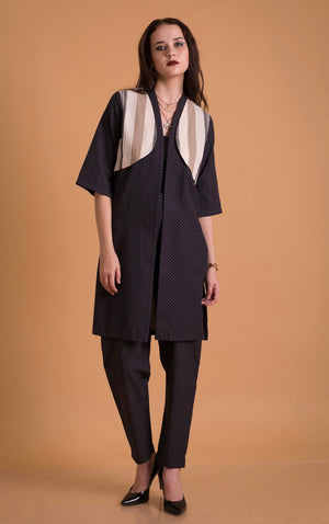 Jacqua dark grey set of 2