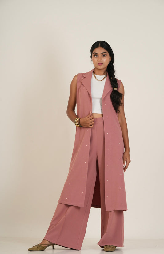 Coll set pink
