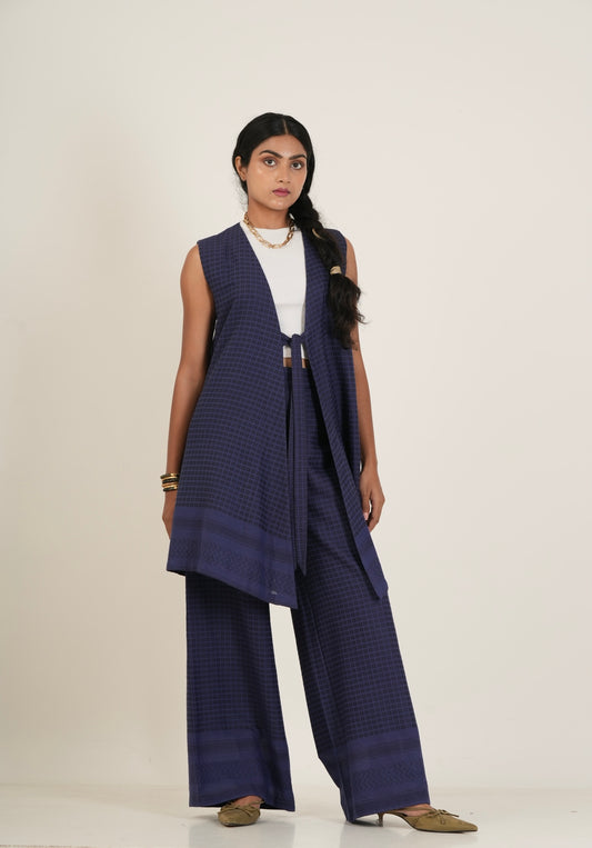 Tie blue set