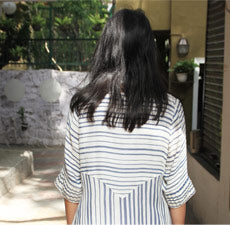 Lined dress